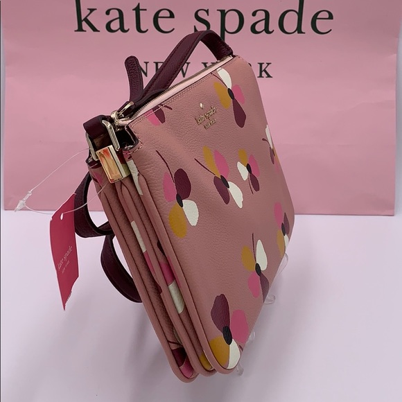Kate Spade New York Triple Gusset Crossbody Dusk - Picture 4 of 16